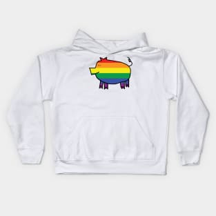 Pride Pig Kids Hoodie